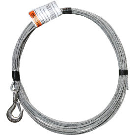 3/16" Galvanized Steel cable assembly for Davit Cranes