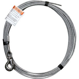 Galvanized Cable Assembly For Davit Cranes, 1/4"