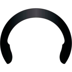 3/8" External Crescent Ring - Stamped - Spring Steel - USA