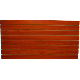 Slatwall Easy Panel Anchor Core 48"W x 24"H (2 PC) Cherry