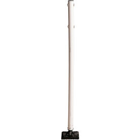 Heavy Duty Flexible Sign Post, 5'H, 8'Dia., White