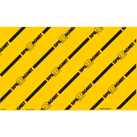 Spill Magnet Drain Cover, 24"W X 36" L, Yellow/Black, 3112LS