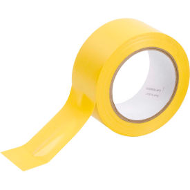 Aisle Marking Tape, Vinyl, 2"W X 108'L, Yellow