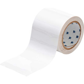 104371 ToughStripe Floor Marking Tape, Polyester, 4"W X 100'L, White