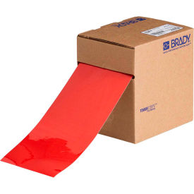104373 ToughStripe Floor Marking Tape, Polyester, 4"W X 100'L, Red