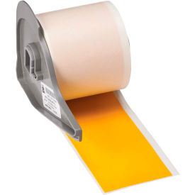 Indoor-Outdoor Industrial Vinyl Labels, 2"W X 50'L, Yellow