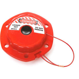 Mini Cable Lockout With 8'L Nylon Cable