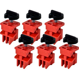 Multi-Pole Breaker Lockout, 6/Pack