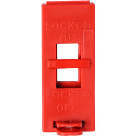 Wall Switch Lockouts, Red, 6/Pack