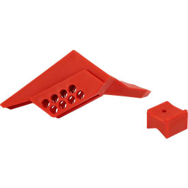 Small Ball Valve Lockout, 1/4" to 1" Valve, Nylon