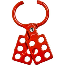 Aluminum Economy Lockout Hasp, 1-1/2" Jaw Clearance, 1-1/2"W X 4-15/16"H