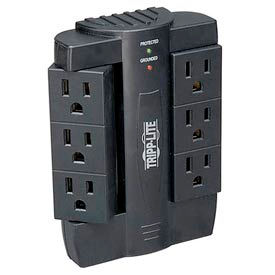 Protect It!! Surge Suppressor, 6 Swivel Outlets, Direct Plug-In, 1500 Joules