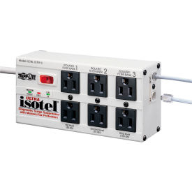 Isobar Ultra Surge Protector/Suppressor, 6 Outlets, 6' Cord, 3330 Joules