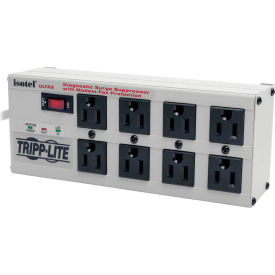 Isobar Ultra Surge Protector, 8 Outlets, 12A, 3840 Joules, Tel/Fax/Modem, 12' Cord
