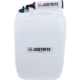 VaporTrap UN/DOT Carboy With Filter Kit, HDPE, 20-Liter, 8 Ports
