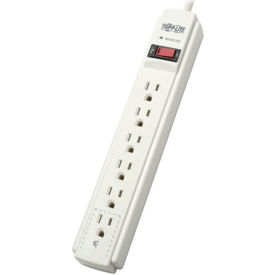 Surge Protected Power Strip, 6 Outlets, 15A, 720 Joules, 6' Cord