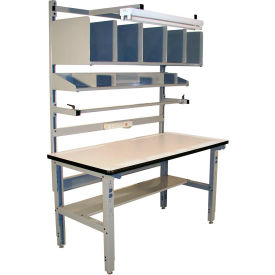 Pro-Line Packing Workbench, Laminate T-Mold Edge, 60"W x 30"D