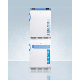 9.0 Cu.Ft. Capacity Medical Refrigerator-Freezer Stacked Combination