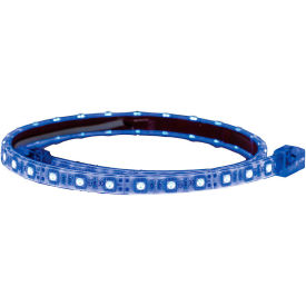 24" 36-LED Strip Light with 3M Adhesive Back - Blue
