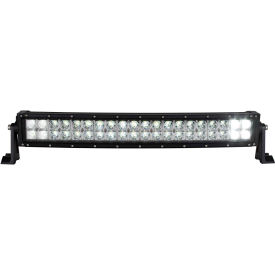 22.32" Clear Curved Combination Spot-Flood Light Bar With 40 LED
