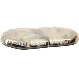 24" Amber/Clear Modular Light Bar With 6 LED Modules