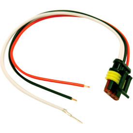 3-Wire AMP-Style Plug With Stripped leads And #10 Ring On Ground - 5620352