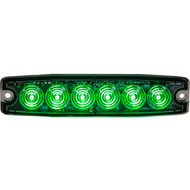 5.14" Green Surface Mount Ultra-Thin LED Strobe Light