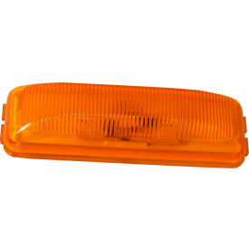 3.75" Amber Rectangular Marker/Clearance Light With 2 LED - 5623822