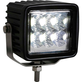 3.23" Square Clear Spot Light With 6 LED