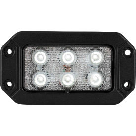 Recessed 6.5 Inch Wide Rectangular LED Flood Light