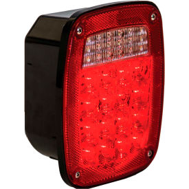5.75" Red Box Style Stop/Turn/Tail Light With 34 LED - 5626734