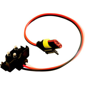 DOT Light Plug 3-Wire AMP-Style Plug With 3-Pin Right Angle PL-3 Male Plug