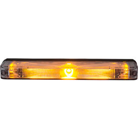 Buyers 5" Amber Low Profile Strobe for Narrow Grill Spacing With 3 LED
