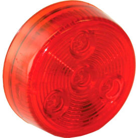 2" Red Round LED Marker/Clearance Light - 5622154