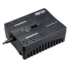 350VA UPS Compact Low Profile Standby 6 Outlets w/ USB Port