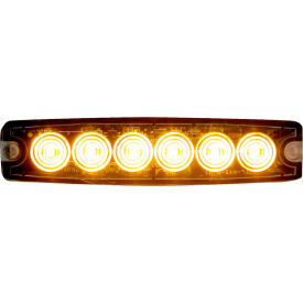 5.14" Amber Surface Mount Ultra-Thin LED Strobe Light