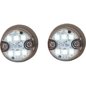 25 Foot Clear Push-On Hidden Strobe Kit With In-Line Flashers With 6 LED