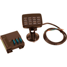 8 Function Programmable Pre-Wired Switch Panel For Lightbar Operation