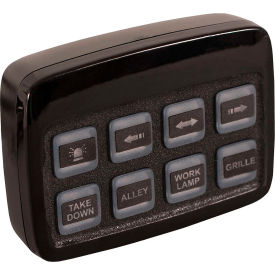 Black Pre-Wired 7-Function Panel Multi-Function Programmable