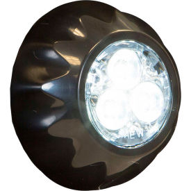 1" Clear Round Surface/Recess Mount Strobe Lights With 3 LED - 8892401