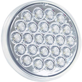 4" Clear round Backup Light With 24 LED