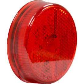 2.5" Red Marker Clearance Light with Reflex With 4 LED