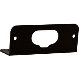 Black Mounting Bracket For 3.375" Thin Mount Horizontal Strobe Light