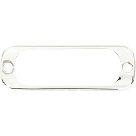 White Bezel For 3.375" Thin Mount Horizontal Strobe Light