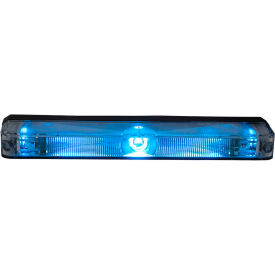 5" Blue Low Profile Strobe for Narrow Grill Spacing With 3 LED - 8892704