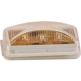 2.5" Clear Surface Mount Marker Light With 3 LED