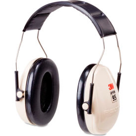Optime 95 Folding Earmuffs, Over-The-Head, 1/Each
