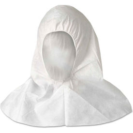 A20 Breathable Particle Protection Hood, White, One Size Fits All, 100/Ctn