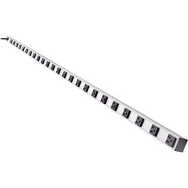Power Strip, 24 Outlets, 15A, 14' Cord
