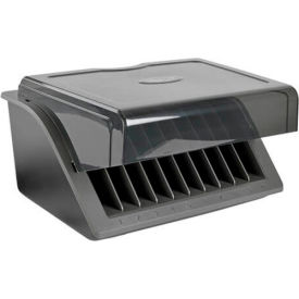 10-Device Desktop USB Charging Station for Tablets, iPads and e-Readers
